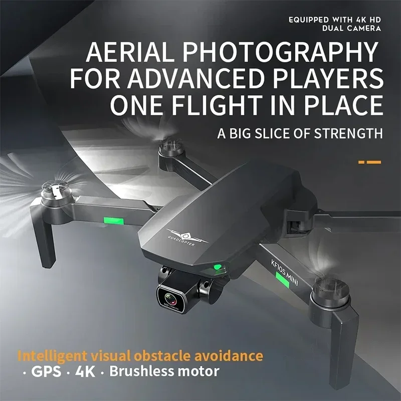 

New KF105 8K 4K HD Camera GPS Drone Brushless Anti-Shake Photography Professional Image Transmission Foldable Quadcopter