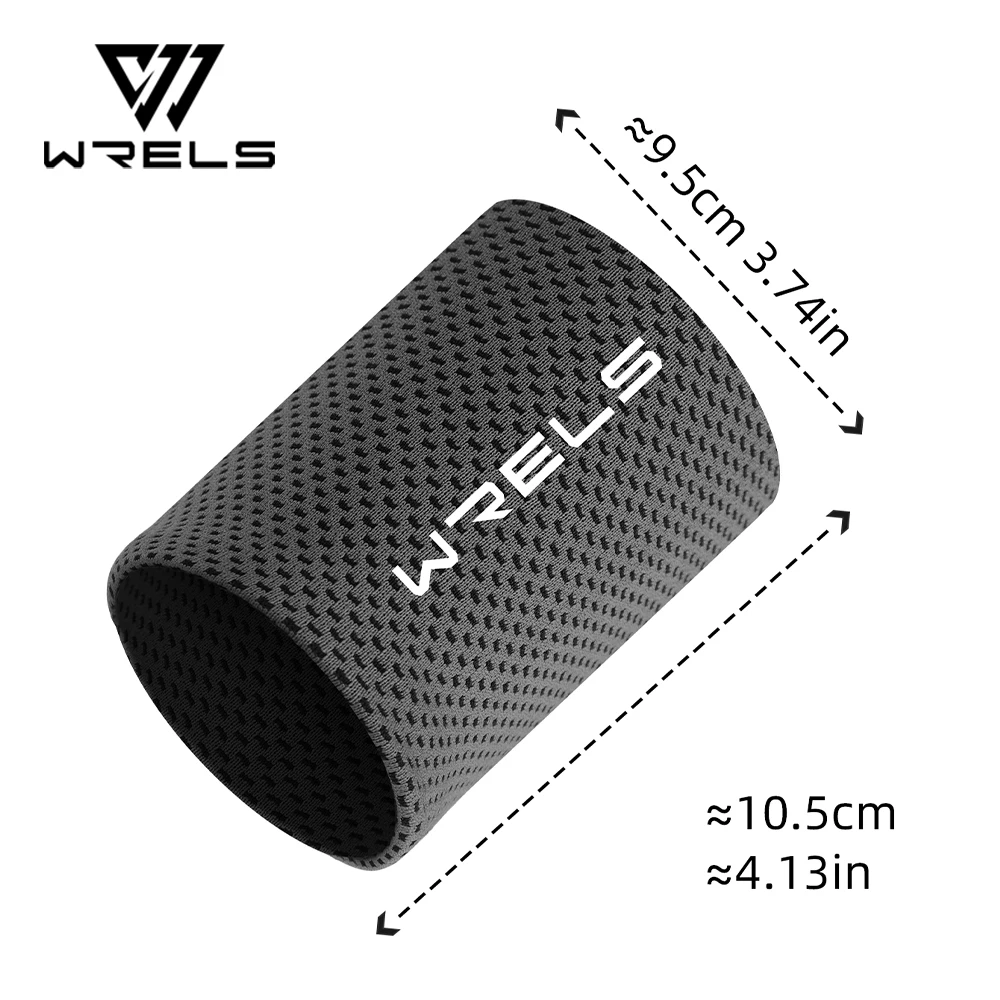 WRELS 1/2 PC 여름 냉각 손목 땀 흡수 밴드 스포츠 손목 보호대 땀 흡수 손목 밴드 헬스장 러닝 통기성 손목 밴드