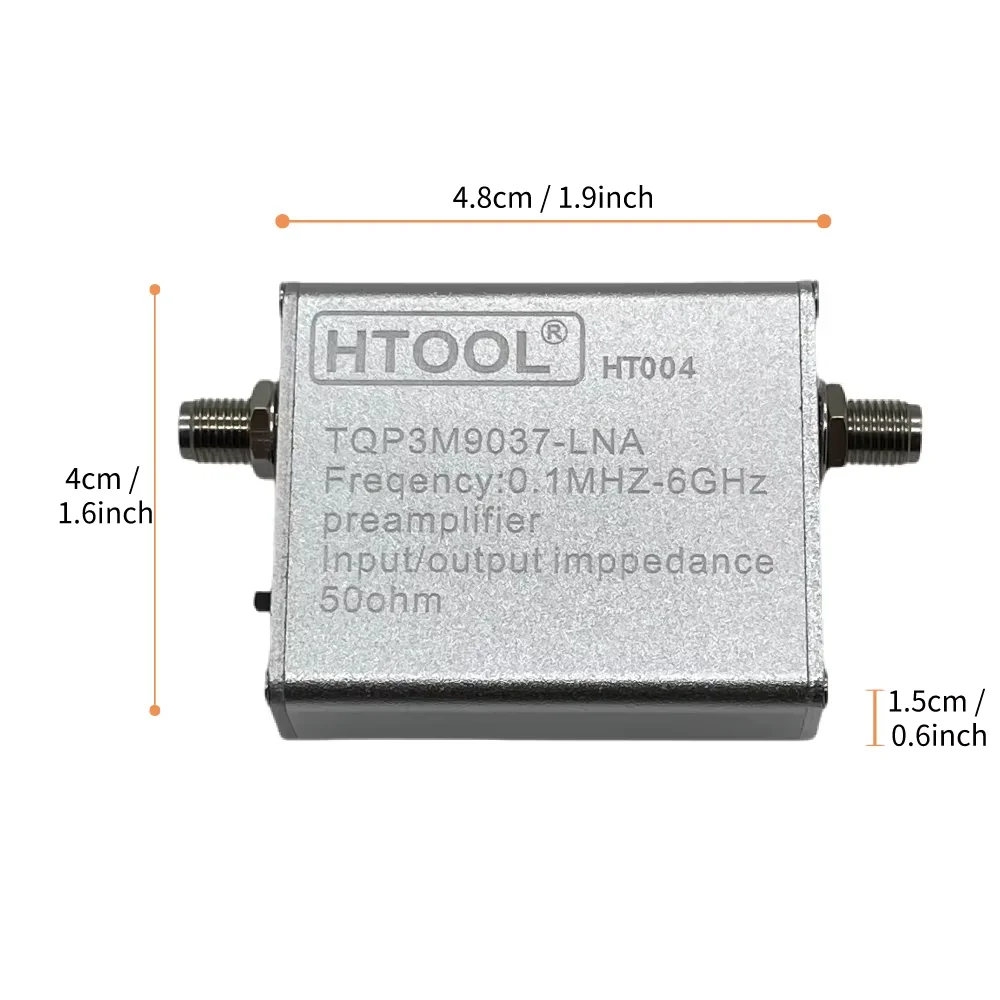 HTOOL SA8 Spectrum Analyzer HT004 35-6200Mhz Signal Measurement Boosters Amplifier HT03 Magnetic Field Probe Portable Nanovna