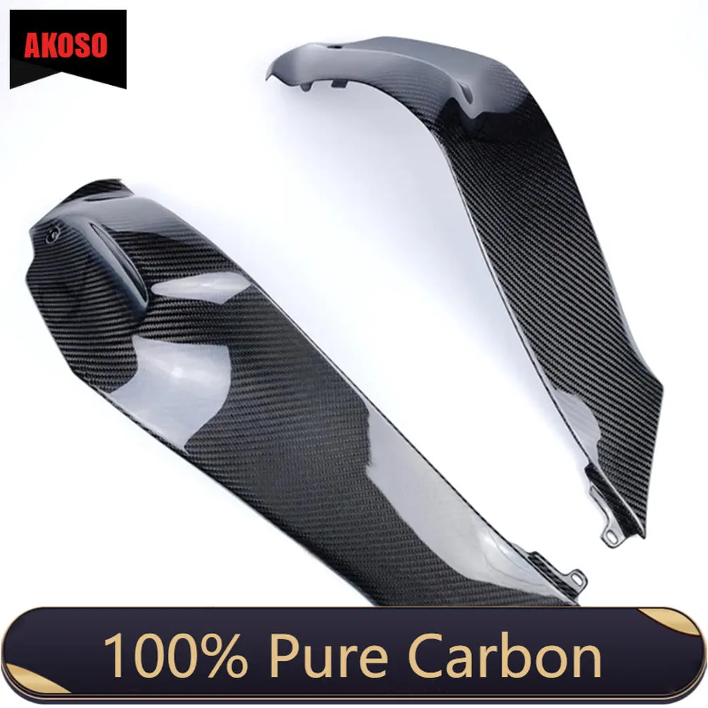 フルカーボンRNFさま専用　hide サイン入り額縁付黒 3K Full Dry 100% Carbon Fiber Tank Side Covers Kit