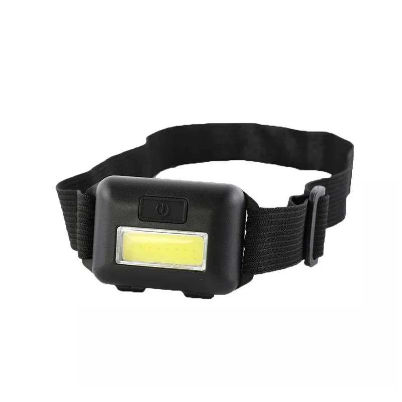 Camping Led Mini Headlights Portable Cob Headlamps Waterproof Head Front Light With 3 Switch Modes Led Lights Christmas Decor head flashlight,cob headlamp