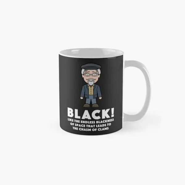

Johnny Nice Painter Classic Mug Design Handle Round Coffee Drinkware Photo Printed Gifts Tea Simple Picture Cup Image