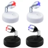 2Pcs LED Accent Light Remote Control Puck Light with Rotatable Light Head Dimmable RGB Rotatable Accent Lights Battery Operated 4