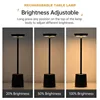 Simple Touch Sensor LED Table Lamp 3 Colors Adjustable Infinitely Dimmable Tables Creative Light Bar Room Decoration 4