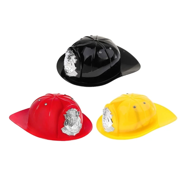 Sombrero Casco Bombero (Plastico)