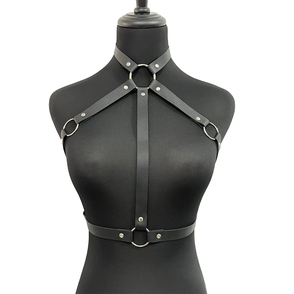 Sexy Lingerie for Women Bondage Harness Belt Couple Underwear Chest Harness Corset Bra Cage Suspenders Goth Top Sword Belts S2d6edf9c828c45859b3a4a4ea1e49a86a