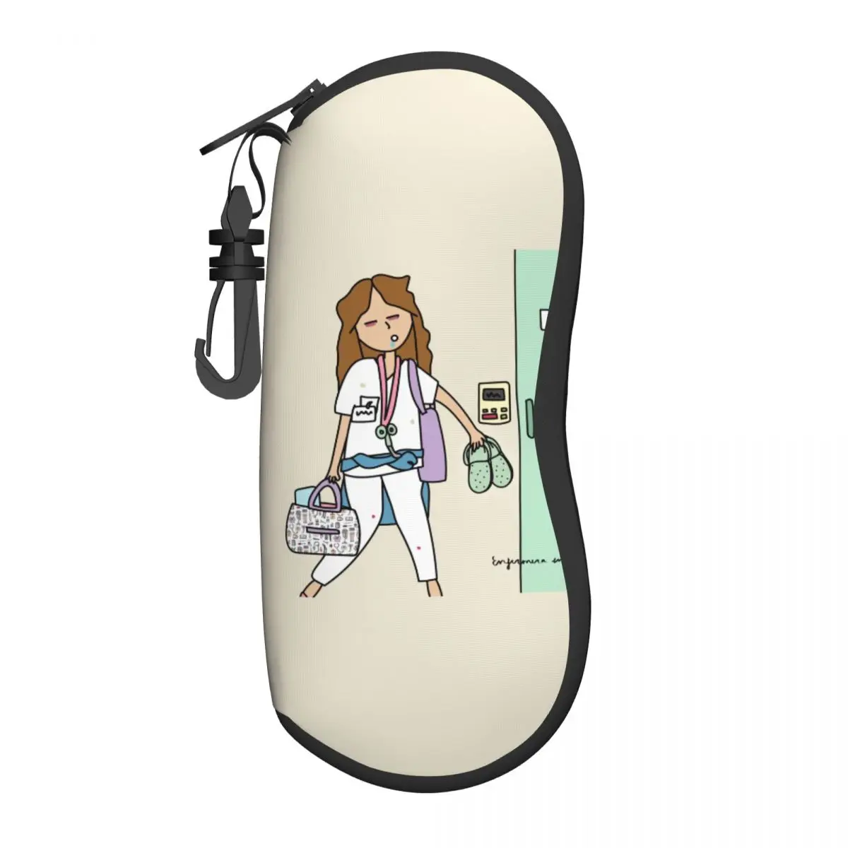 

Enfermera En Apuros Doctor Nurse Medical Shell Eyeglasses Protector Cases Cool Sunglass Case Glasses Pouch