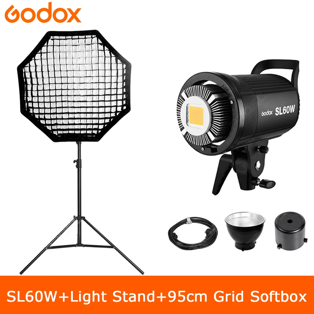 Godox SL60w SL Series LED Video Light 照明 Amazon.com : Godox SL 60W Bi-Color LED Video Light, Godox