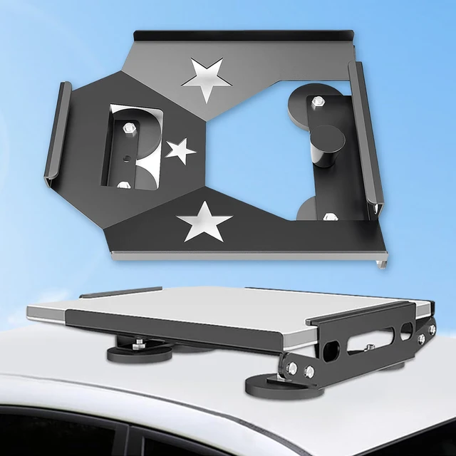Starlink Mount Fuwkeo Starlink Mini Magnetic Mount – Magnetic Quick Release For RVs, Vans, Boats – UV Resistant, High Temp Durable, 400 Lbs Strong Hold – Starlink Mini Roof Mount Kit Starlink Tripod