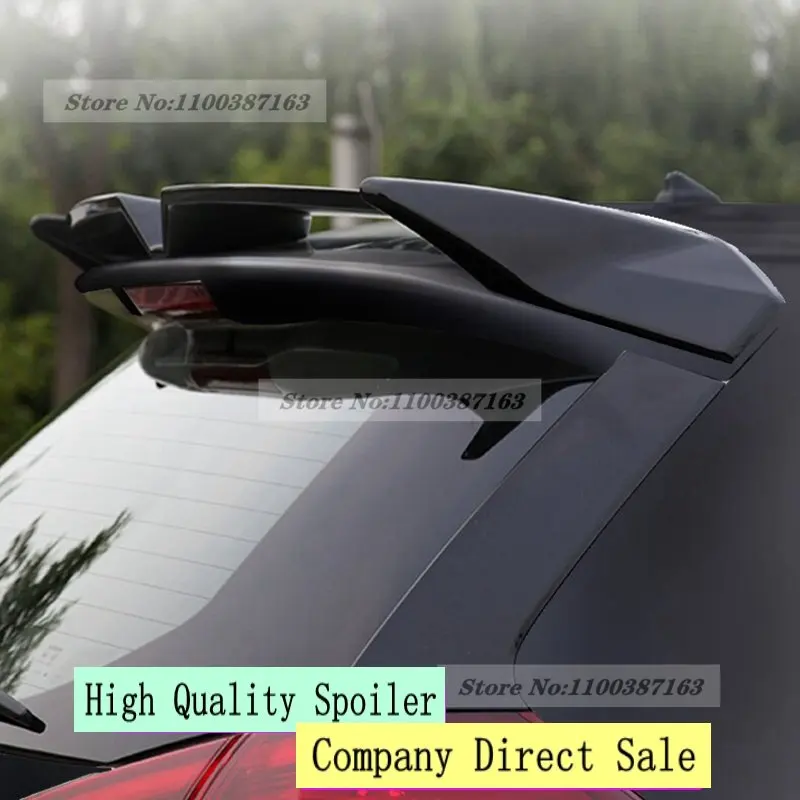 

Car Styling ABS Plastic Unpainted Color Rear Roof Spoiler Trunk Boot Lip Wing For Nissan Rogue X-trail 2014-2019