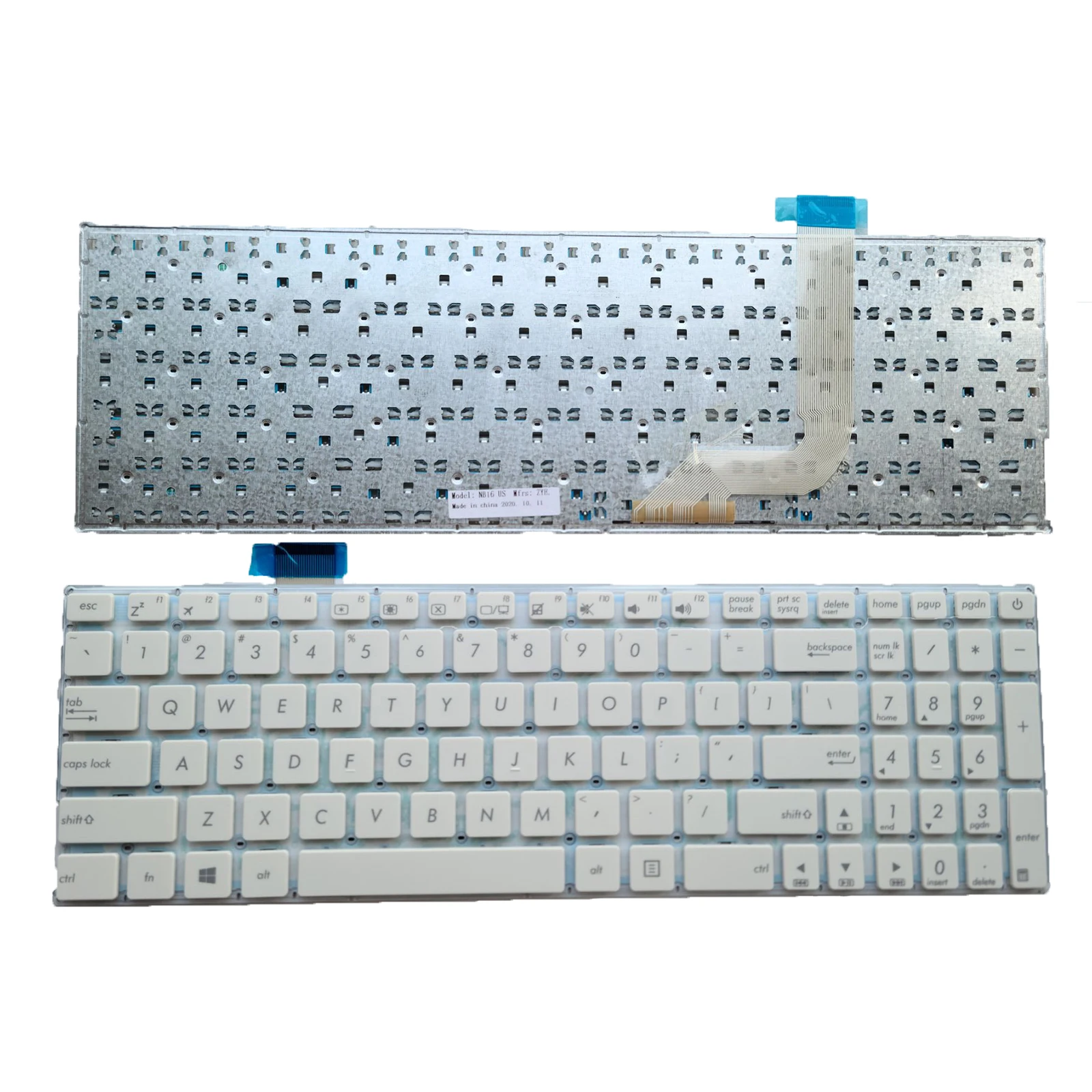 New US Keyboard For ASUS FL8000 FL8000U A580U X542 F580U K542 X580B Laptop