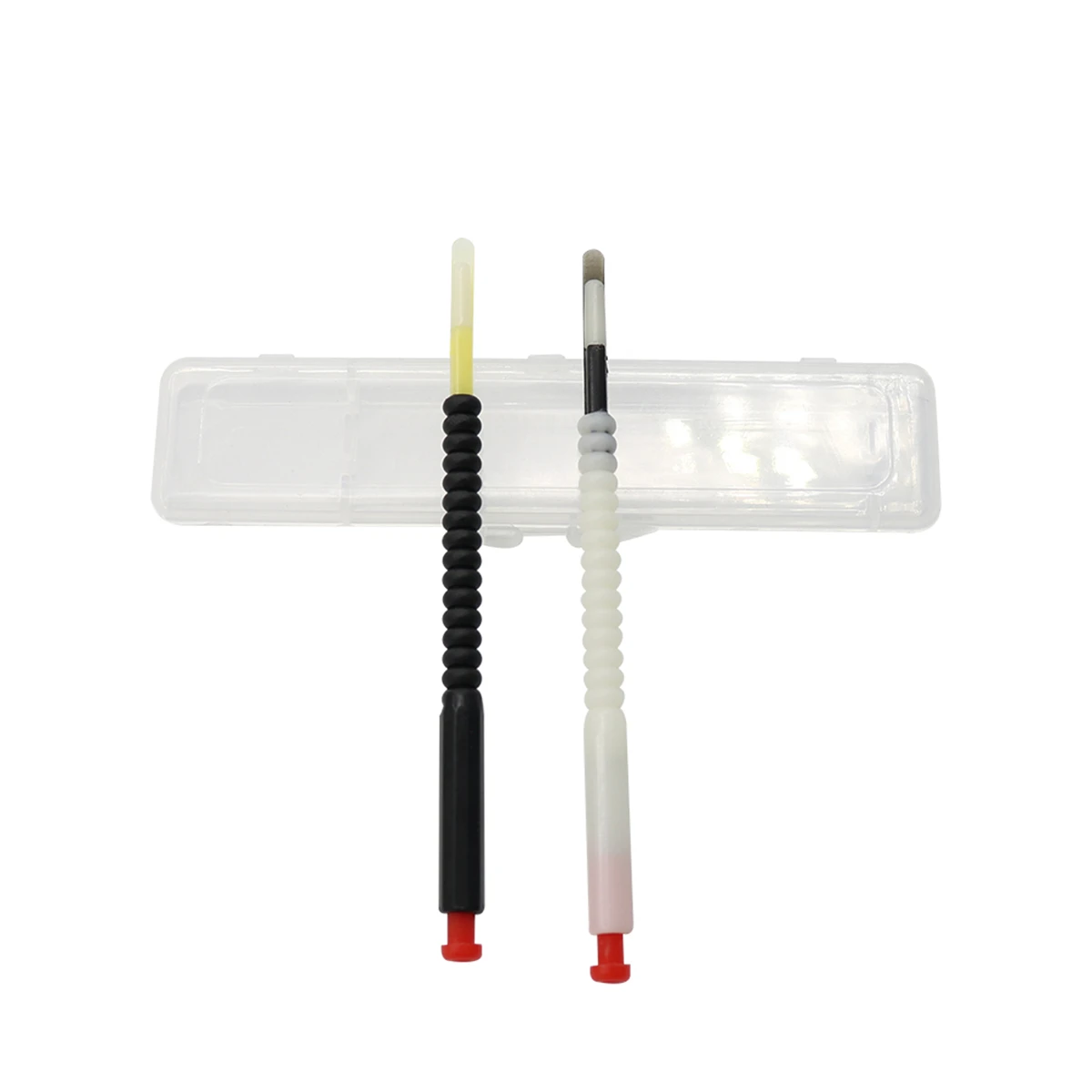1 Set/2Pcs Beekeeping Insect Transfer Needles 11cm Anti-Bite Bee Larvae Pen Queen Bee Larvae Transfer Needles with Storage Box