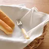 Set Of 6 40x40cm Table Cloth Napkins Durable Polyester Thicken Placemat Reusable for Kitchen Dining  Wedding Decoration 3