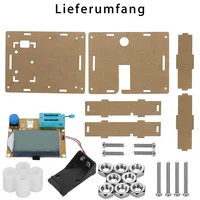 LCR-T4 Digital Transistor Tester Resistance Capacitance Diode With Case For Inductors/capacitors/diodes/dual Diode/mos 2