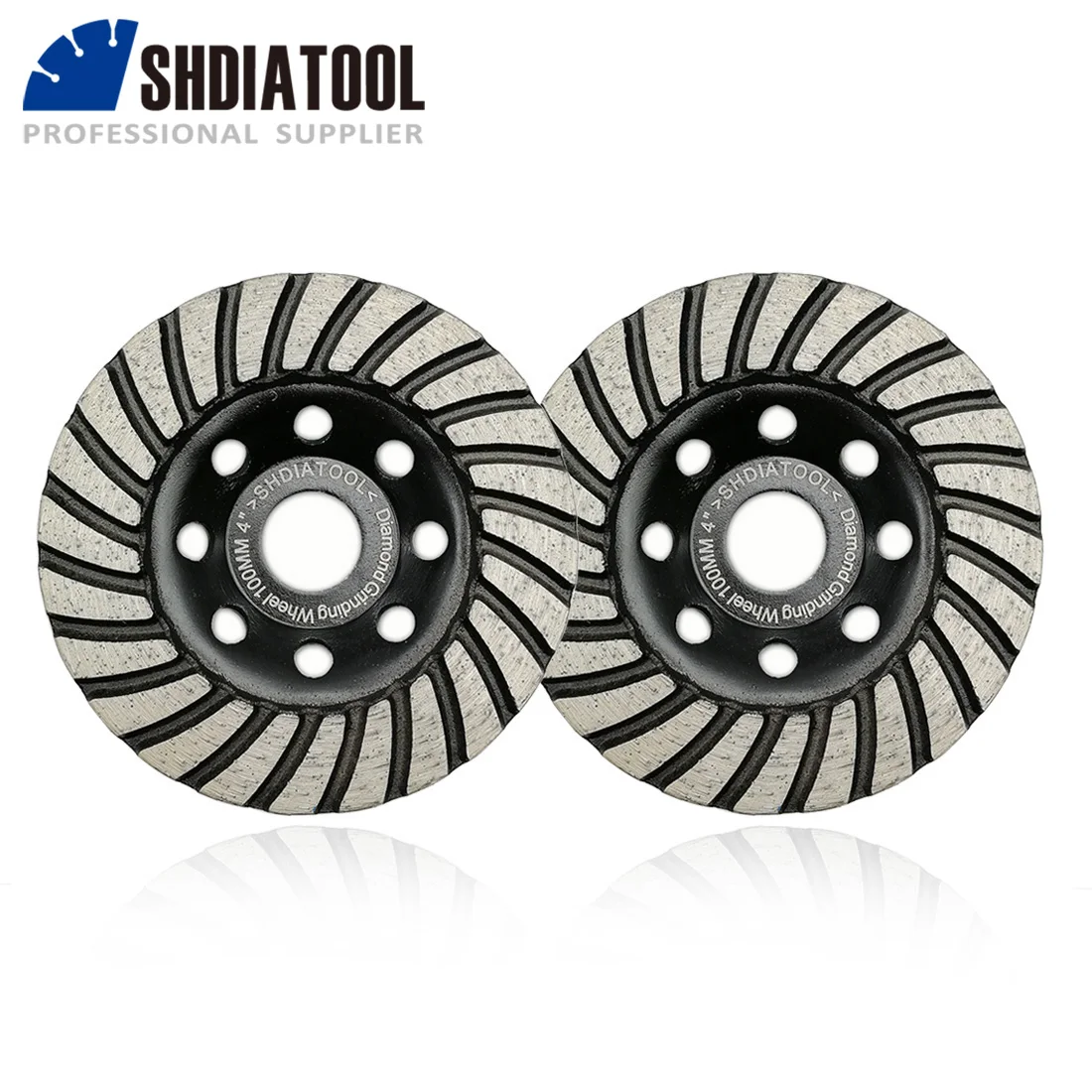 SHDIATOOL 2PCS Diameter 4