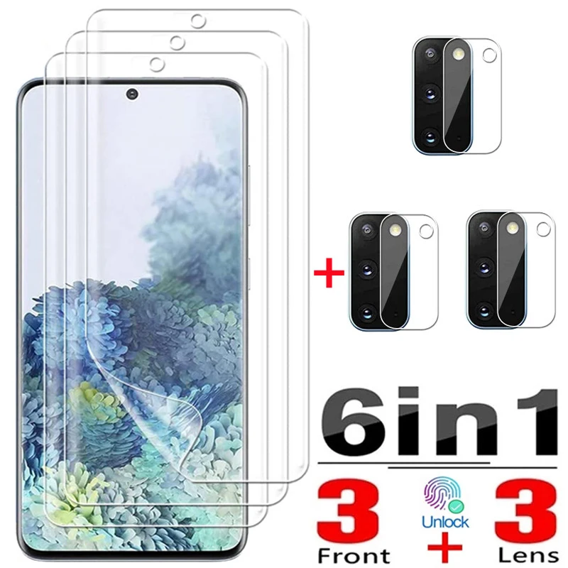 Film De Protection Hydrogel TAPERSO Pour Samsung Galaxy S7 à S23+ - Transparent - Anti-rayures