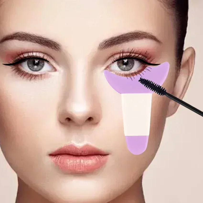 Eyeliner stencil tool silicone winged eye makeup guide reusable easy for beginners certified DIY friendly skin-safe unisex