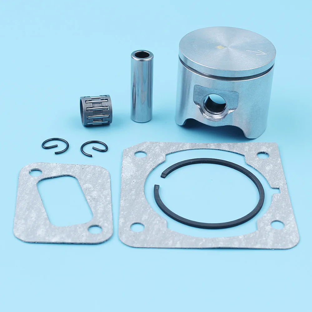 421-35 ZUMLED 45MMピストン アッシーガスケットHUSQVAR 44mm ピストン ピン リング サークリップ キット Hus 450 E