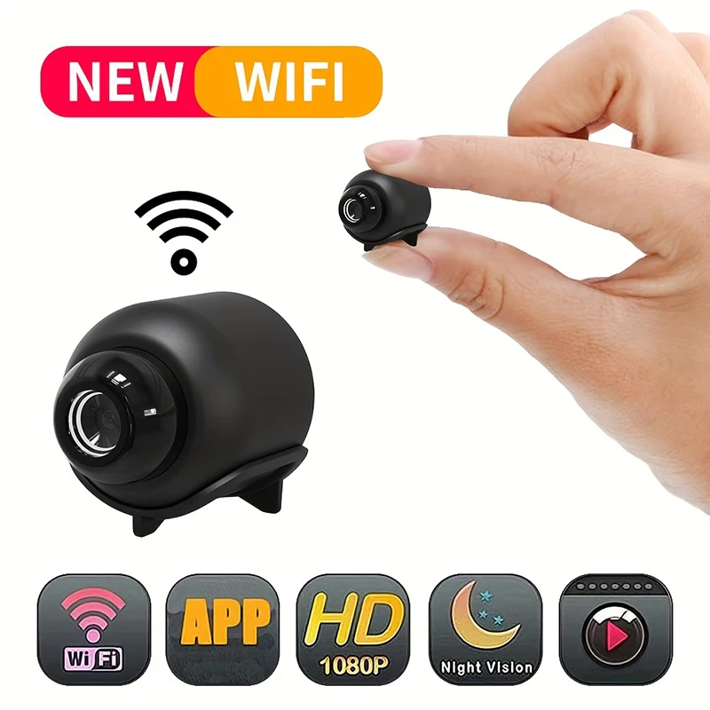 

New X5 Mini Camera 1080P Clear Night Vision Lightweight Portable Premium Cams Motion Detection Wireless Surveillance Camera