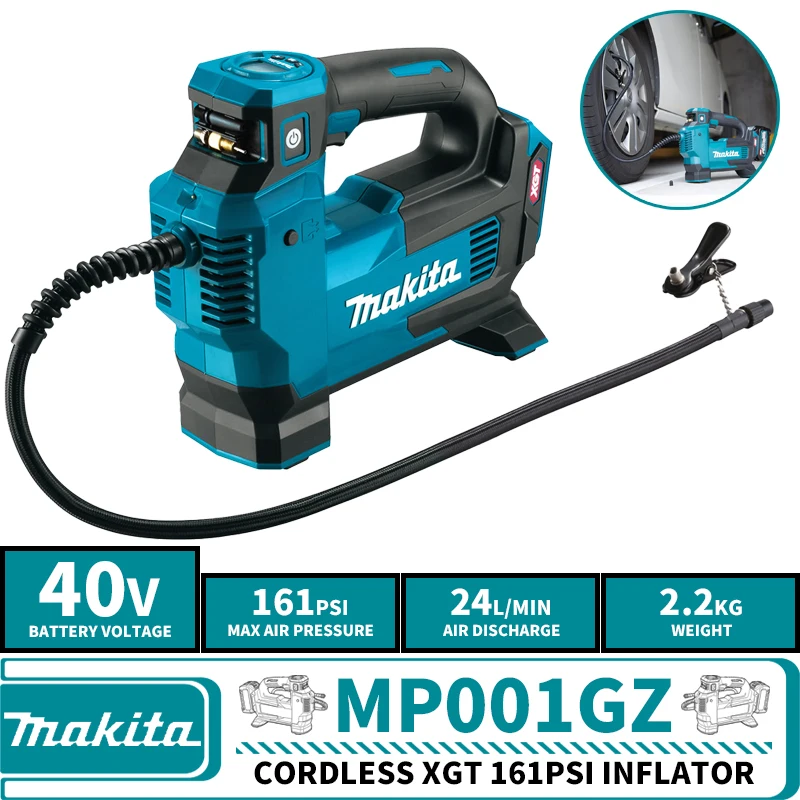 Makita MP001GZ Cordless XGT 161PSI 40V Lithium Pressure Air Pump Tool Only -