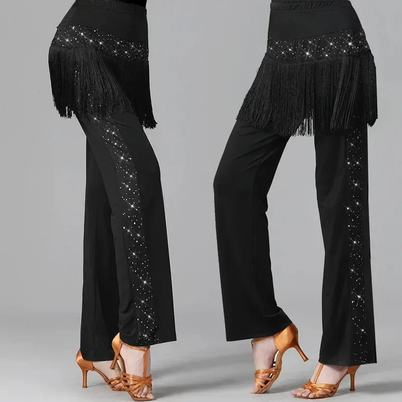 Dance Pants | V-Waist Tapered Knit Pants with Ankle Cuffs main image 0