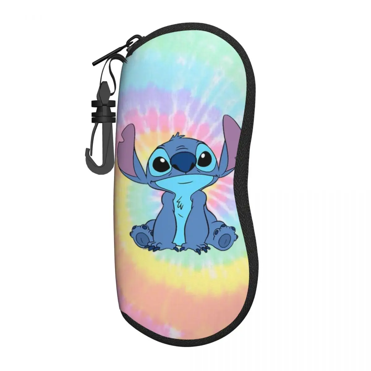 Colorfull Stitch Glasses Case Girl Printing Box Reading Protector Kawaii Eye Contacts Case