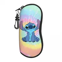 Colorfull Stitch Glasses Case Girl Printing Box Reading Protector Kawaii Eye Contacts Case 1