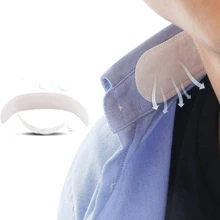 

10Pcs/pack Hat Anti Sweat Pads Disposable Absorbing Sweat Deodorants Stickers Hat Anti Sweat Pads Anti-dirty Pad White/Black