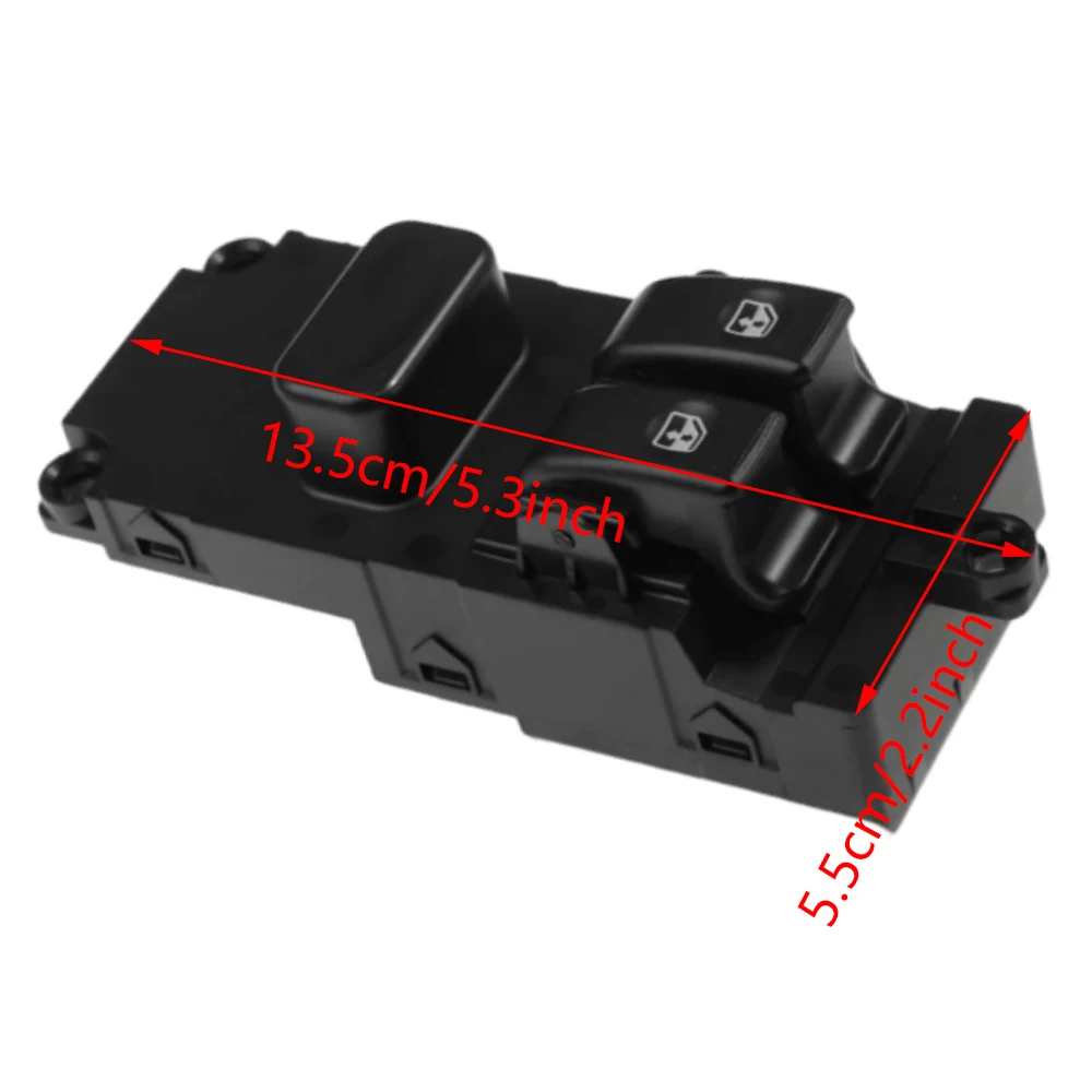 Оконный выключатель питания для Hyundai HD35  HD45  HD65  HD72  HD75HD78, 8 контактов, 13,5*5,5 см5,3*2,2 дюйма, черные автозапчасти, 1 шт. (art.: 3920c77286ca9) - 3920c77286ca9