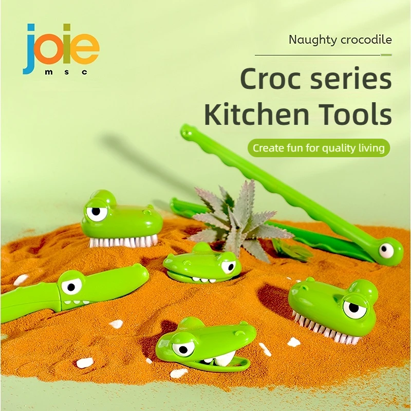 JoieKitchenToolsCuteCleaningBrushBagClipsPeelerKnivesFruits