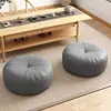 Simple Japanese-Style Nappa Leather Cushion Lazy Person Tatami Futon Living Room Sofa Small Stool Balcony Bay Window Cushion 3