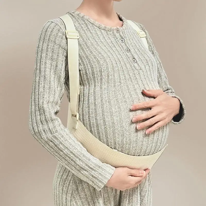 Ergonomic Pregnancy Belt Maternity Belly Wrap Providing Back & Abdomen Support 425F