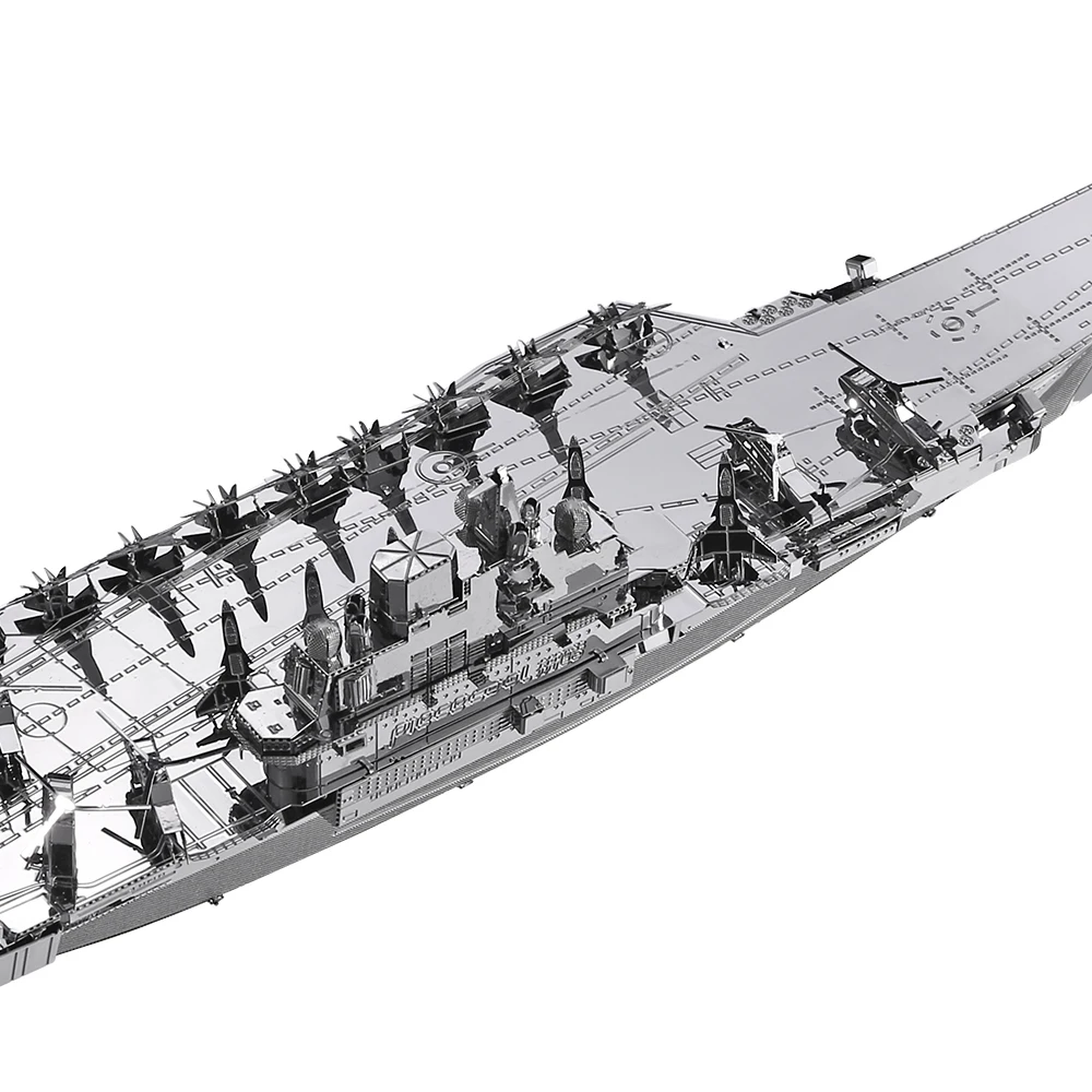 Piececool Model Building Kits PLAN LIAONING CV-16 3D Metal Puzzles Battleship Jigsaw DIY Toys for Teen metcalfe model