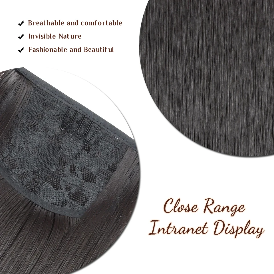 Synthetic Curly Wavy Ponytail Hair Extension Clip In Wig