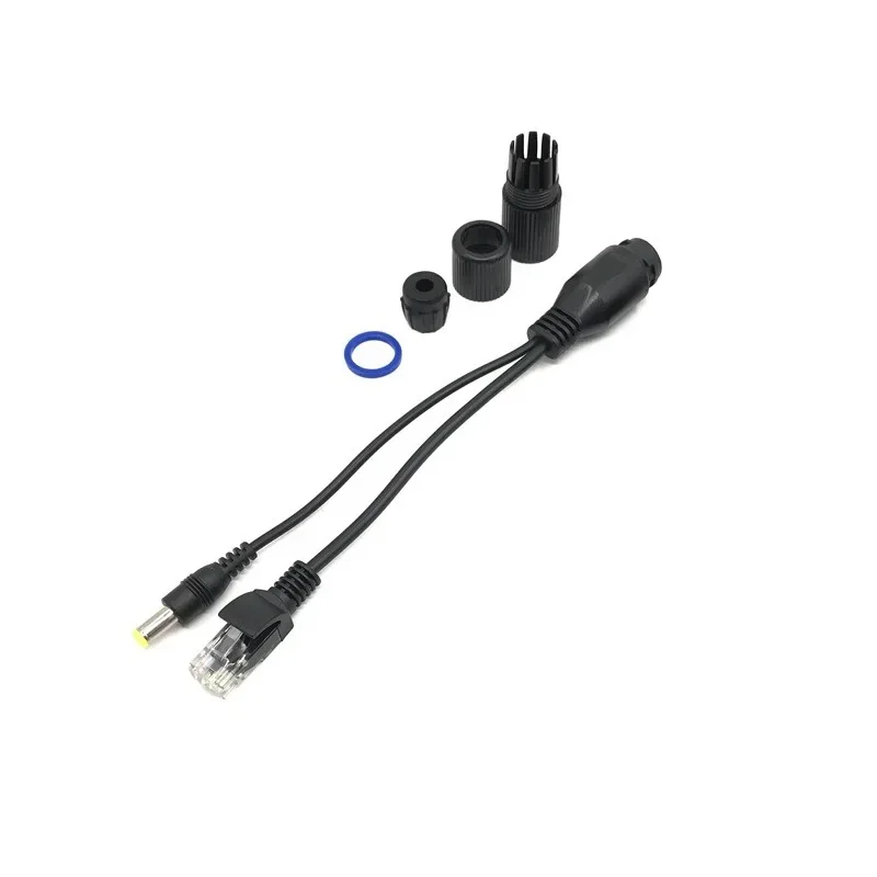 Hot POE Cable Passive Power Over Ethernet Adapter Cable POE Splitter Injector Power Supply Module 12-48v for IP Camera Cables 6