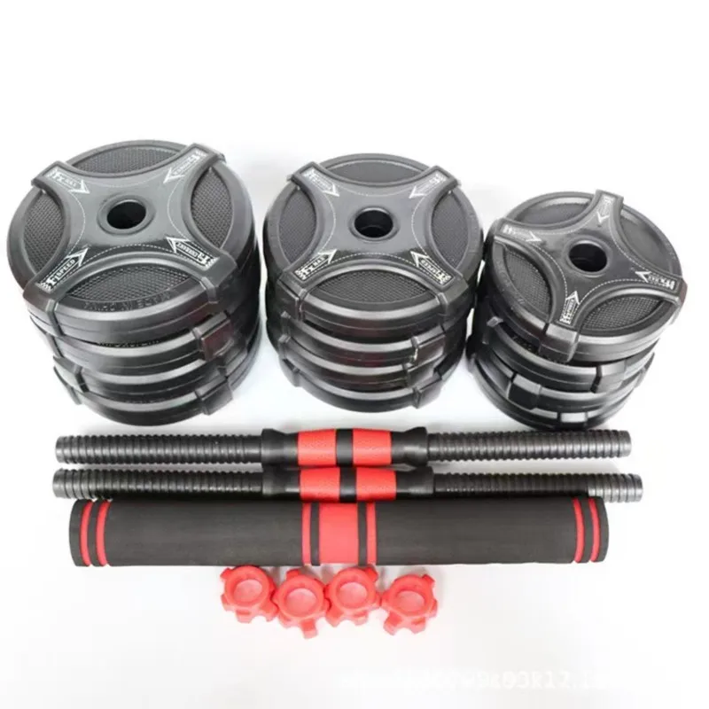 15KG 20KG Fitness Six-Head Muscle Professional Waist and Back Cement Sand Filling High-End Dumbbell Set Pelican Push-Ups 케틀벨