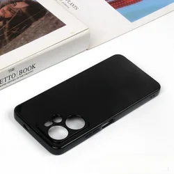 Shockproof Soft TPU Silicone Protective Phone Case - Blackview Oscal Tiger 13 for Oscal Tiger 13 (Black)
