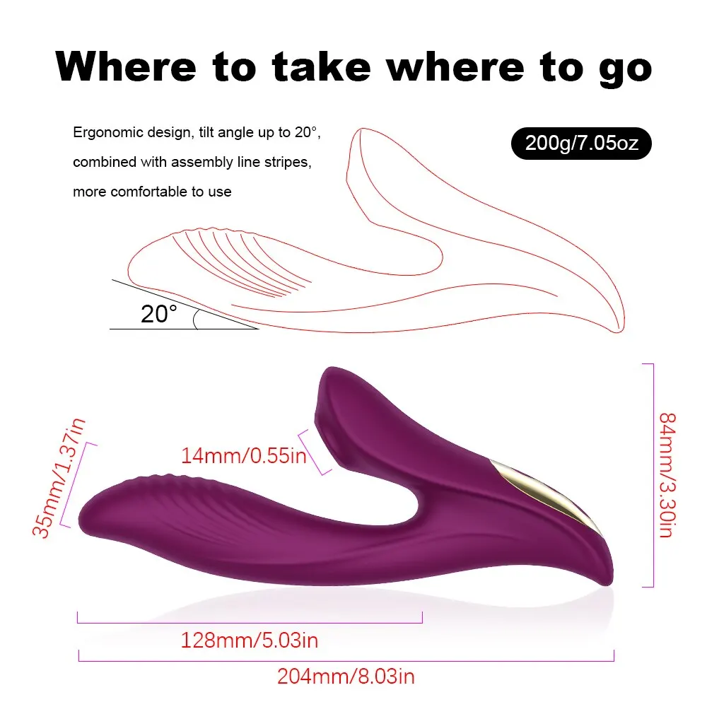 Powerful Clitoral Vibrator For Women Clit Clitoris Sucker Sucking Vacuum Stimulator Dildo Sex Toys Female Goods for Adults 18