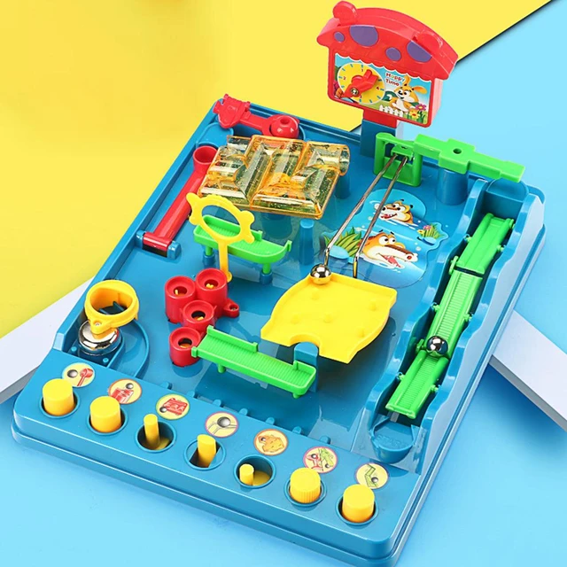 Puzzle de billes Montessori, jeu de société labyrinthe, jouet