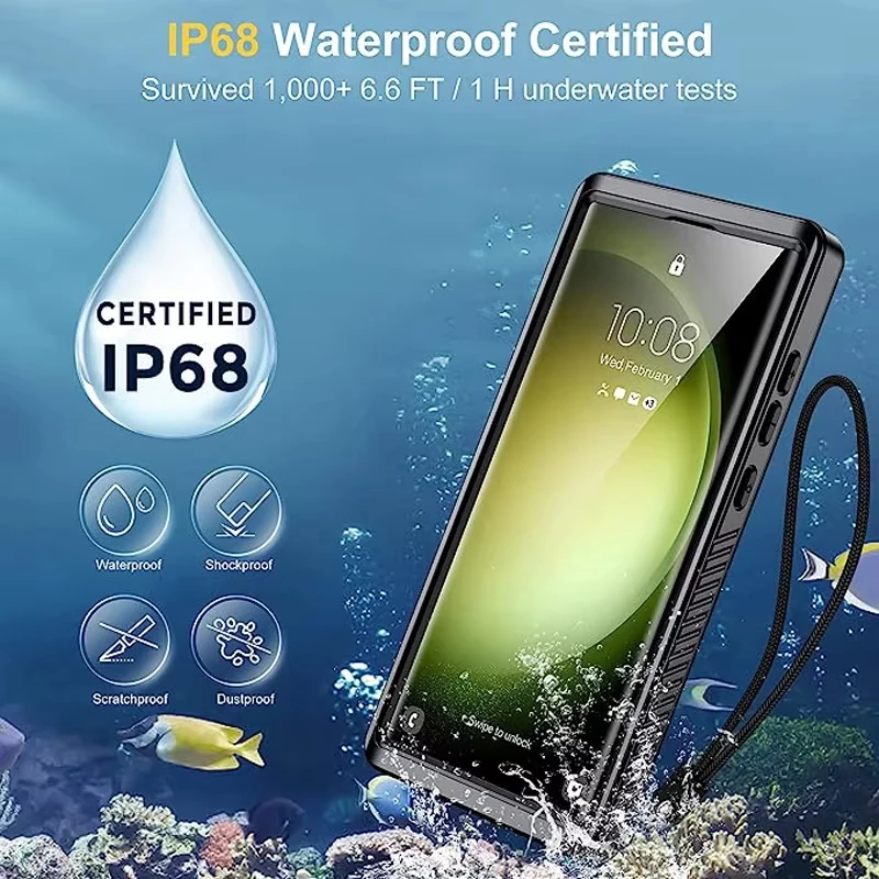 Ultimate IP68 360-Degree Waterproof Sealed Phone Case