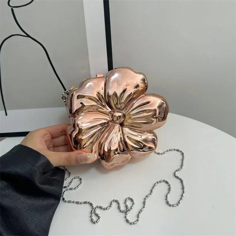 Geometric Fashion Shoulder Bags Interior Compartment Magnetic Buckle for Women Acrylic Women's Handbags