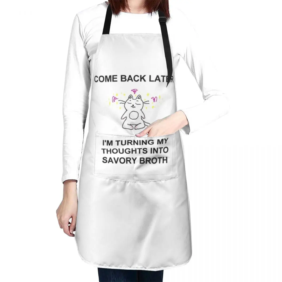 

savory broth Apron Chef Apron Kitchen Kawaii Accessories Things For The Kitchen Kitchen Supplies Idea Goods