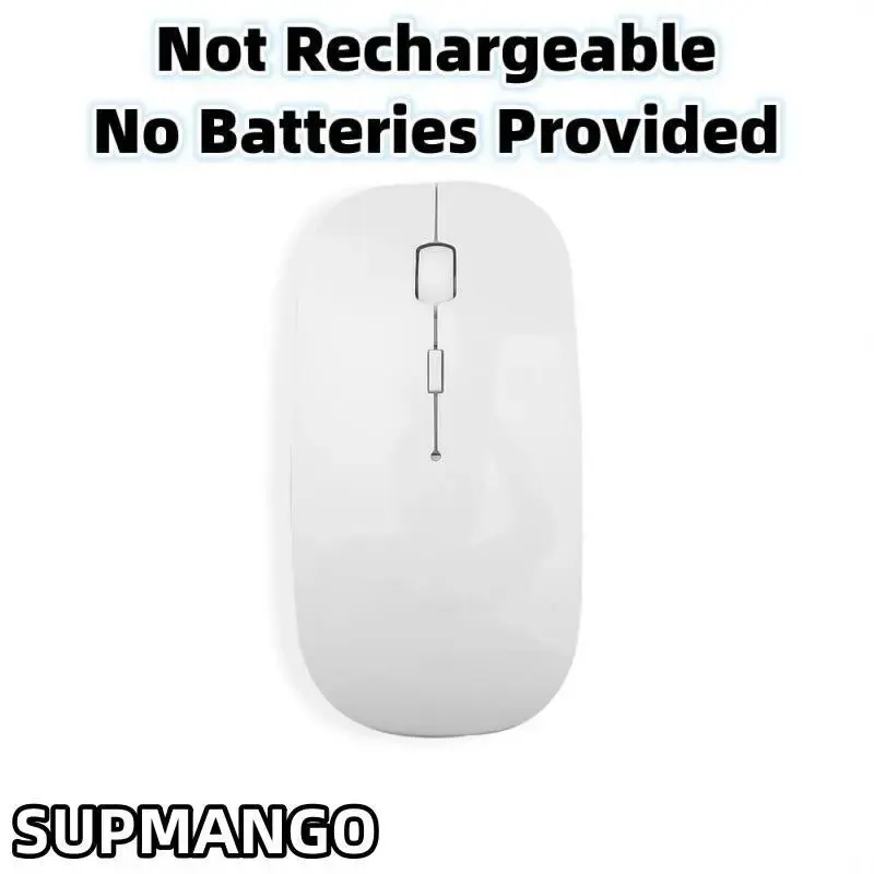 נטענת משחקים אלחוטיים עכבר נייד נייד שקט ארגונומי וקסום מתאים למחשבים ניידים טבליות ipad טלפון