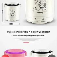 1.2L électrique Mini cuiseur à riz plus chaud isolation automatique Portable Multicuiseur ménage cuiseurs à riz Portable boîte à déjeuner bureau 4