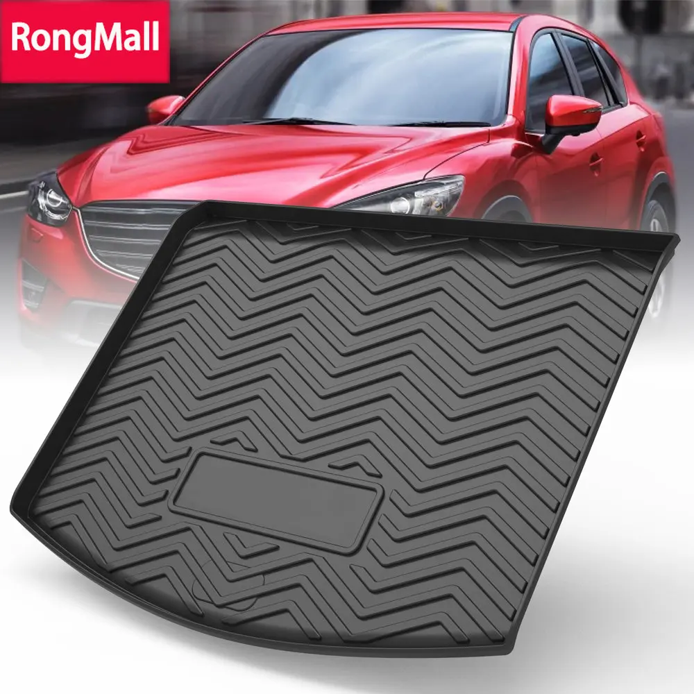 

TPE Storage Box Pad Rear Trunk Mat For Mazda CX-5 2013 2014 2015 2016 Waterproof Protective Liner Trunk Tray Floor Mat