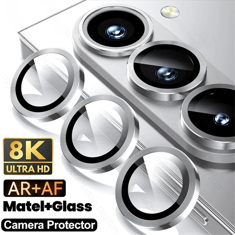 Aluminum Alloy Ring Case with Metal Lens Protector for Samsung Galaxy ZFold Series