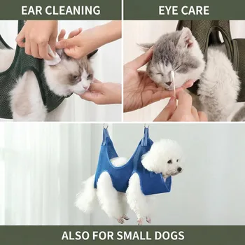 Cat Grooming Hammock – Secure Cat Sling for Nail Trimming