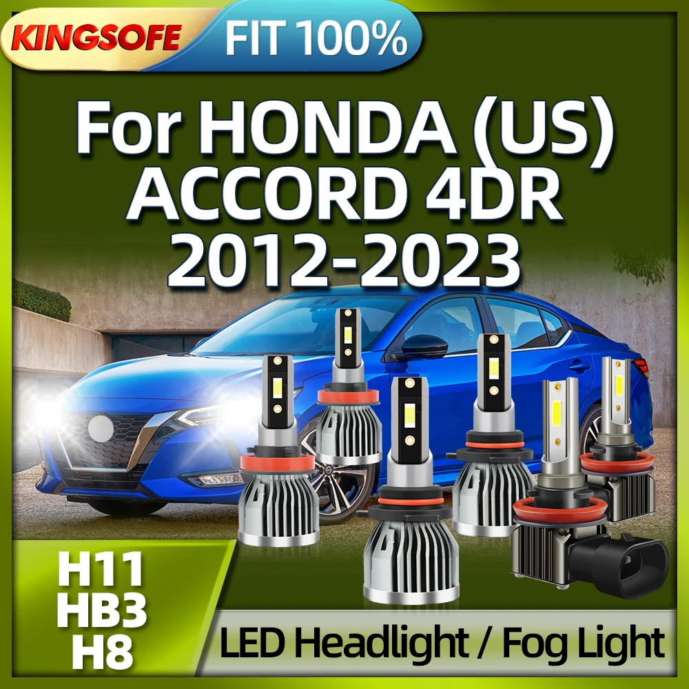 

Roadsun H11 Светодиодный передняя фара HB3 Автомобильная фара 150W 40000LM H8 светильник для HONDA (US) ACCORD 4DR 2012 2013 2014 2015 2016 2017-2023
