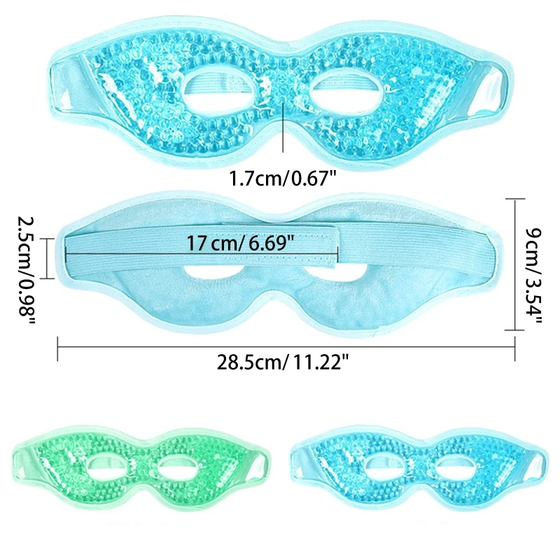 Hot and Cold Gel Eye Mask Sleeping,Swelling,Migraines, Headaches,Stress Relief Ice Gel Freezer Eye Mask Reduce Drop Shipping 6
