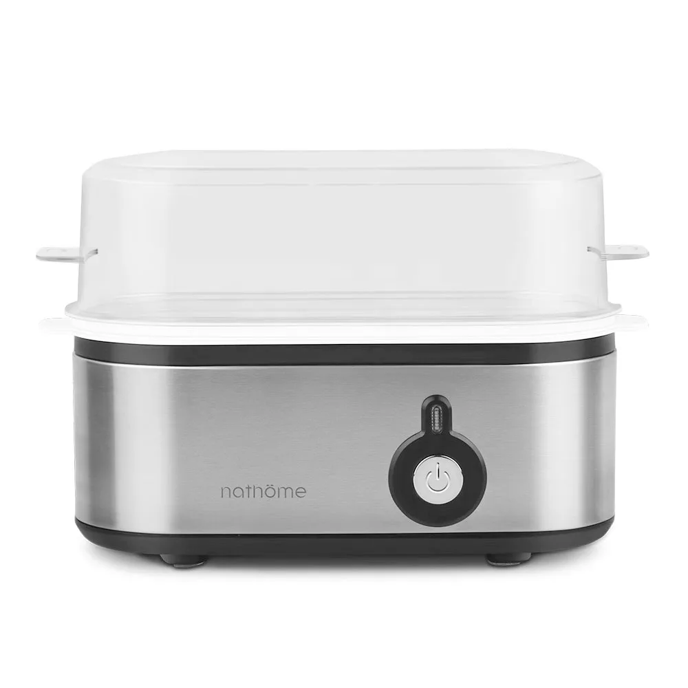 Mini cuiseur à œufs multifonction en acier inoxydable, cuiseur vapeur, petit-déjeuner, robot culinaire, outils de cuisson, 220V